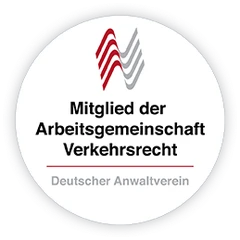 Mitglied der Arbeitsgemeinschaft Verkehrsrecht im Deutschen Anwaltverein